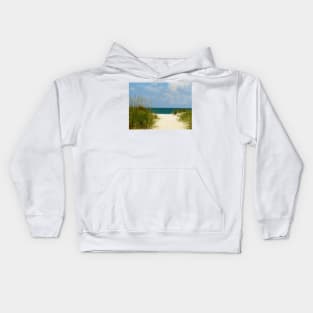 Peace At The Beach Kids Hoodie